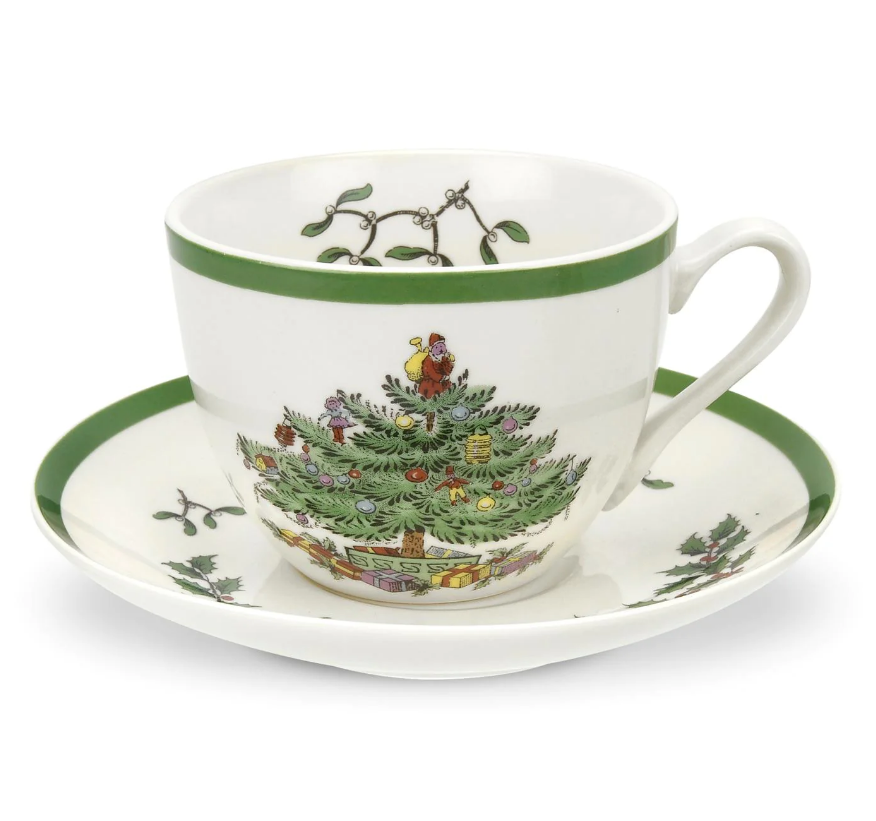 Portmeirion Spode. Набор: 4 чайные пары 200 мл