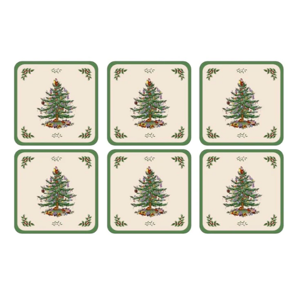 Portmeirion Spode. Набор: 4 подставок 10 см