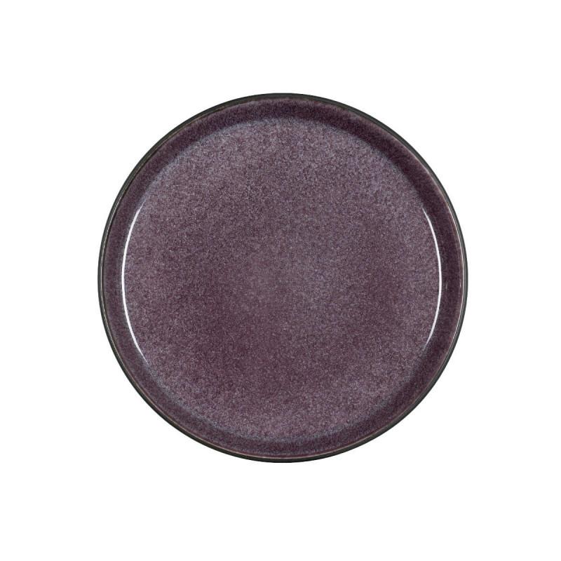 Bitz Gastro black/lilac. Столовая тарелка 27 см