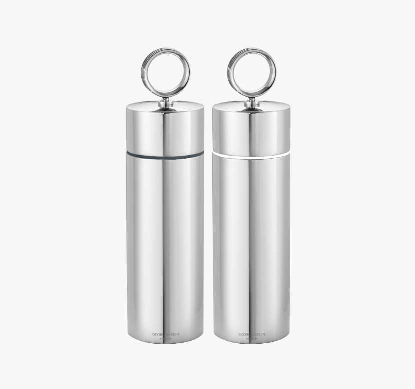 Georg Jensen. Солонка и перечница