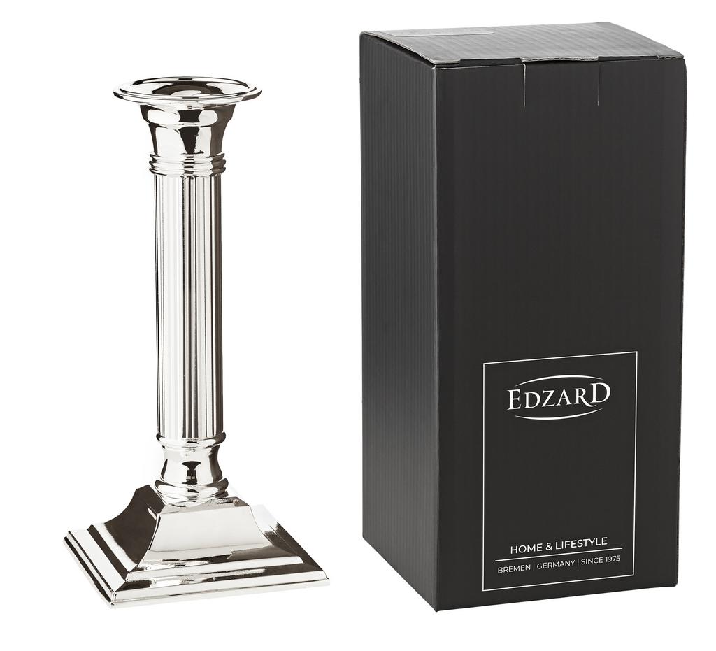 Edzard. Канделябр, рифленый стержень, Lincoln высота 19 см