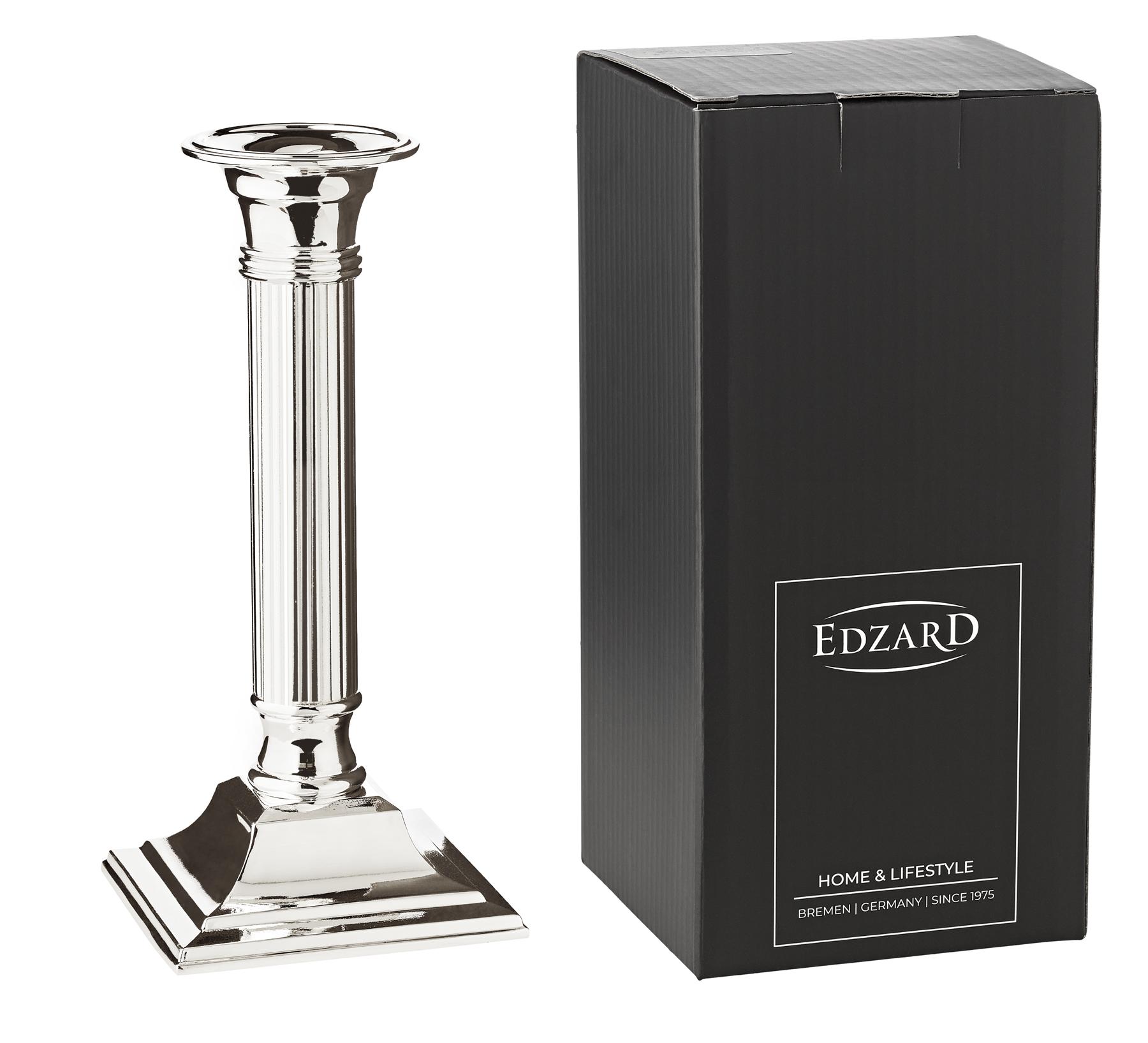 Edzard. Канделябр, рифленый стержень, Lincoln высота 19 см