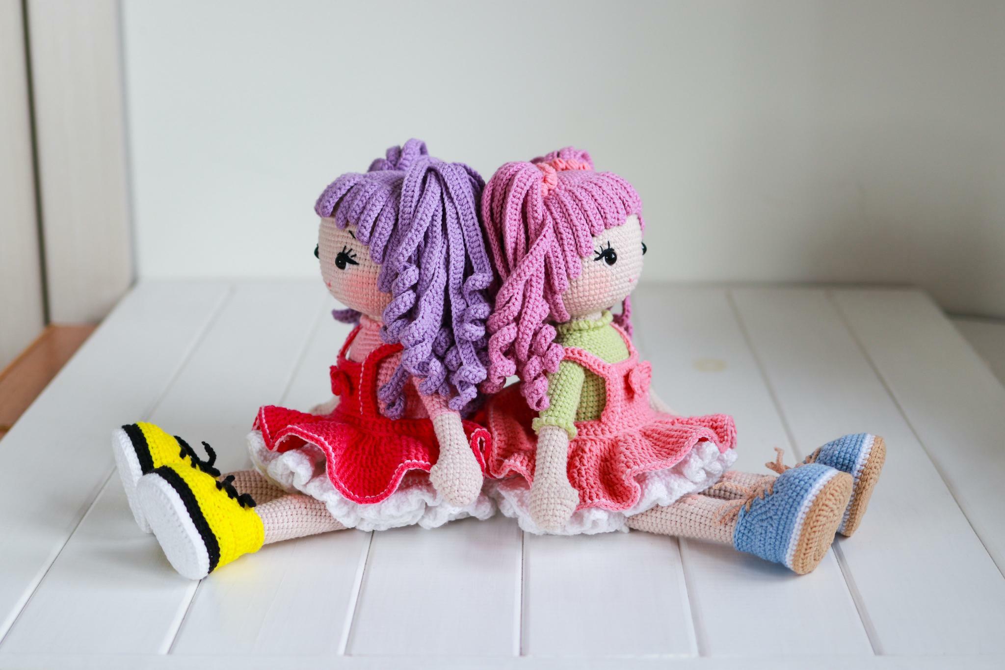 Мастер-классы по вязанию кукол крючком и готовые куклы для покупки
