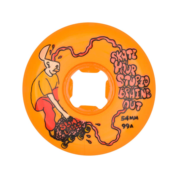 колеса Slime Balls Stupid Brains Speed Balls Orange 99a 54mm