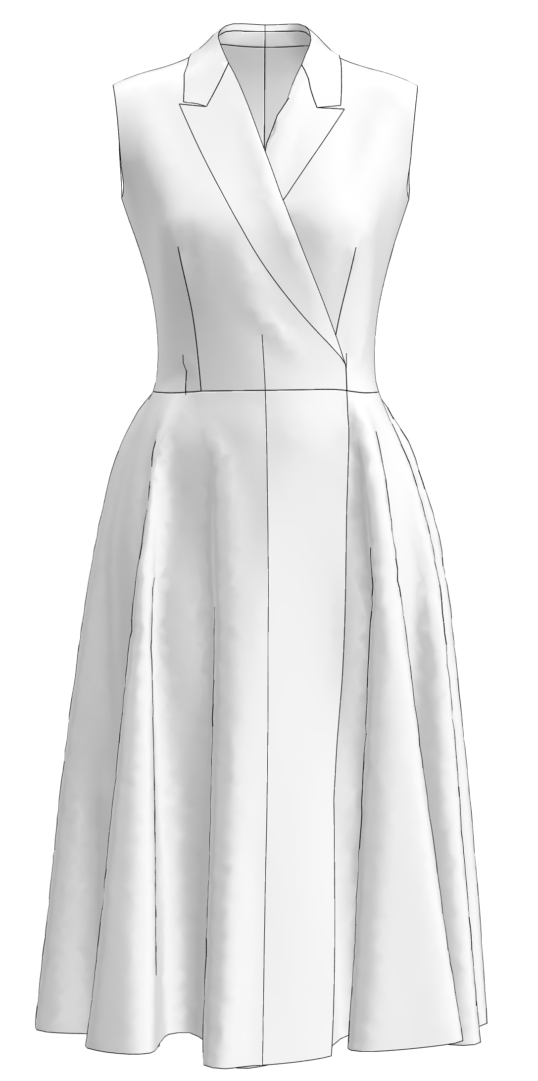 Эффектное платье с запахом: обзор выкройки 123 из Burda 10/2011