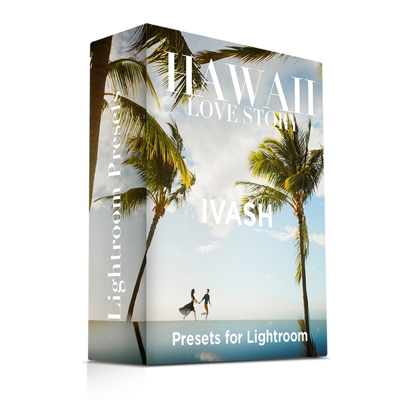 Hawaii Love story - 4 Lightroom Presets for PC