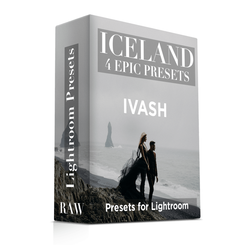 ICELAND - 4 epic prestes for Lightroom PC