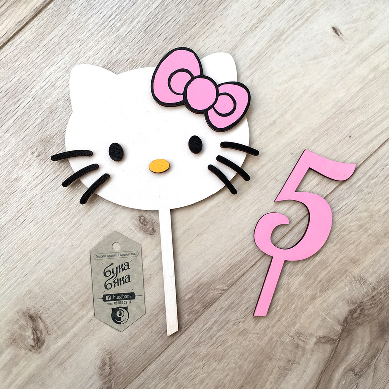 Топпер с персонажем