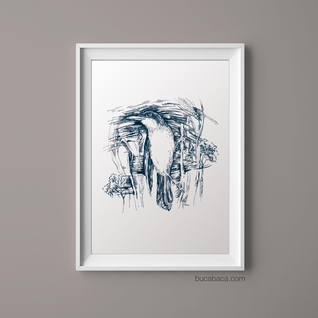 Плакат птица1