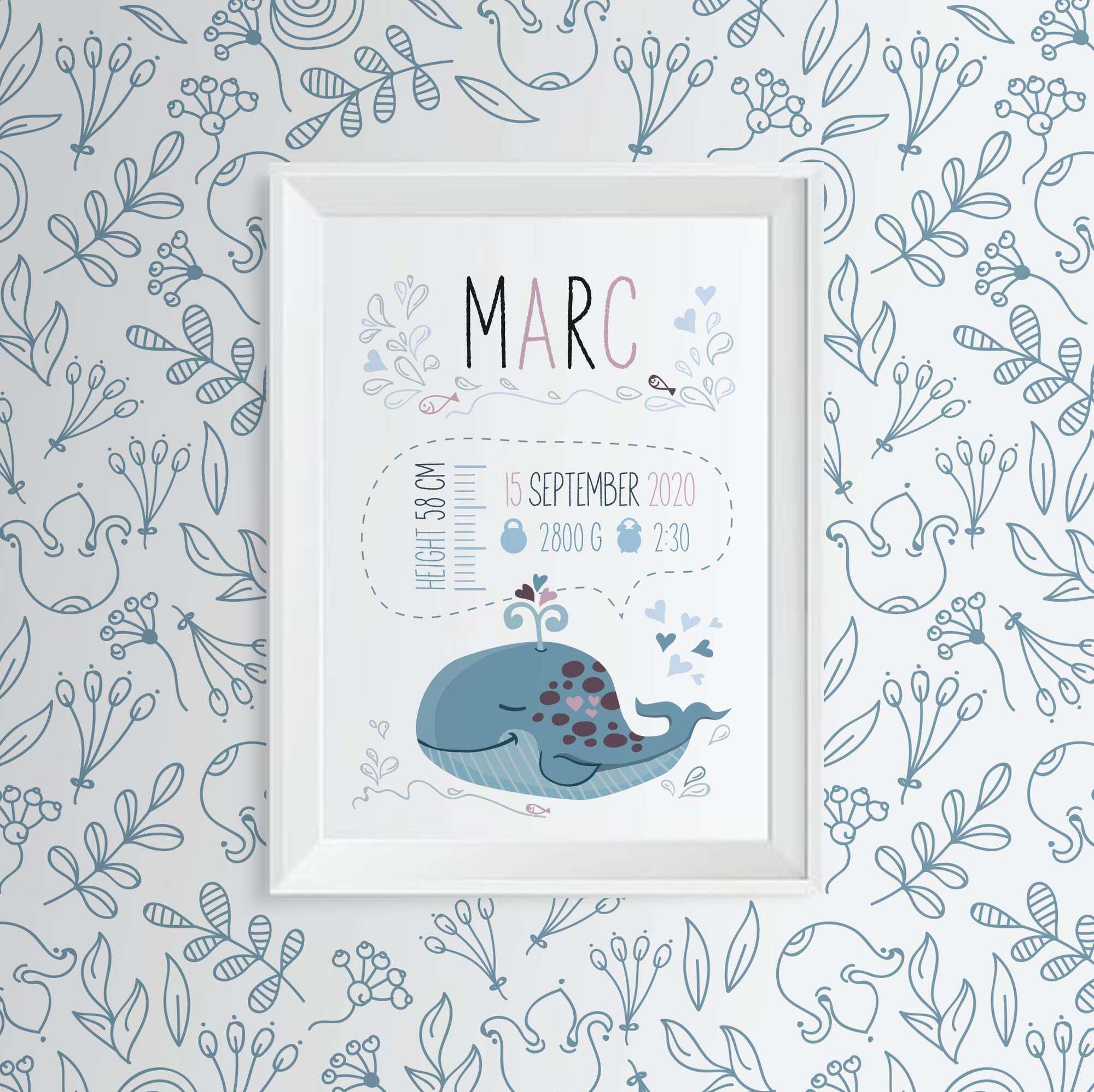 Метрика с китом