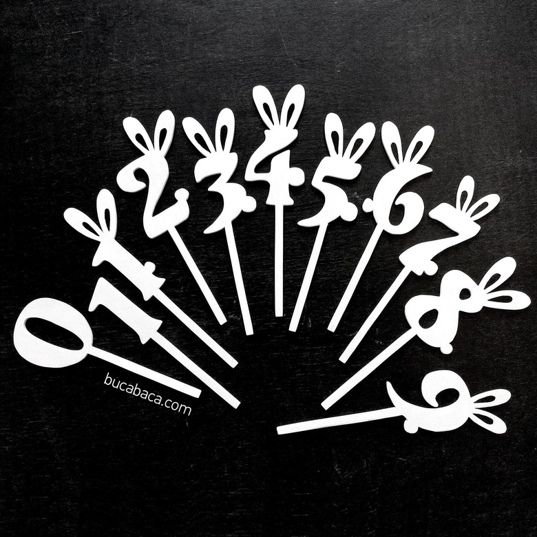 Цифра с ушками