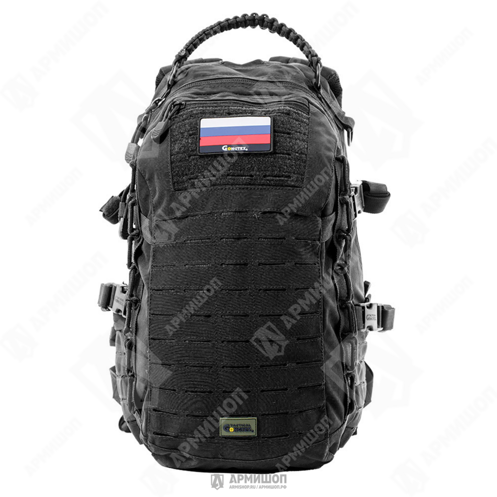 Рюкзак Gongtex Tactical 0396. Черный - Купить в Армишоп