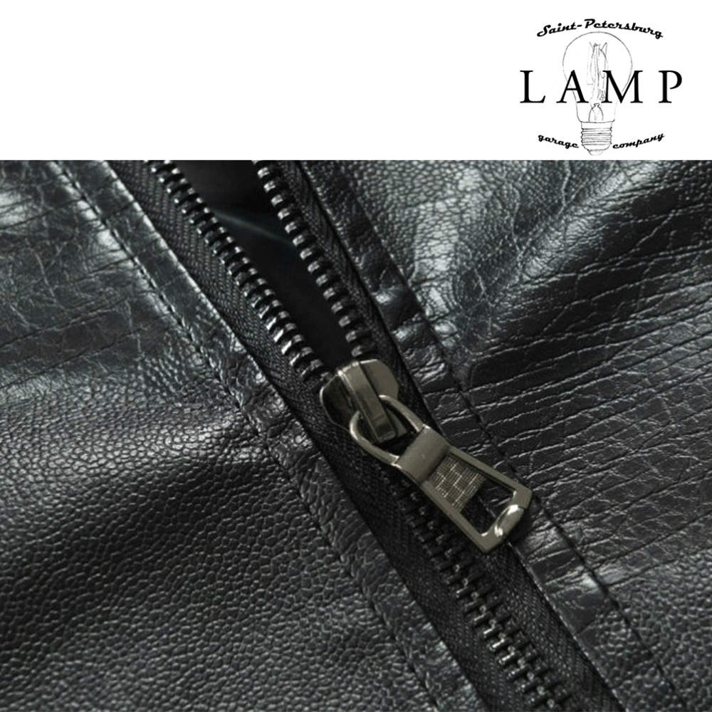 Leather coat 6775