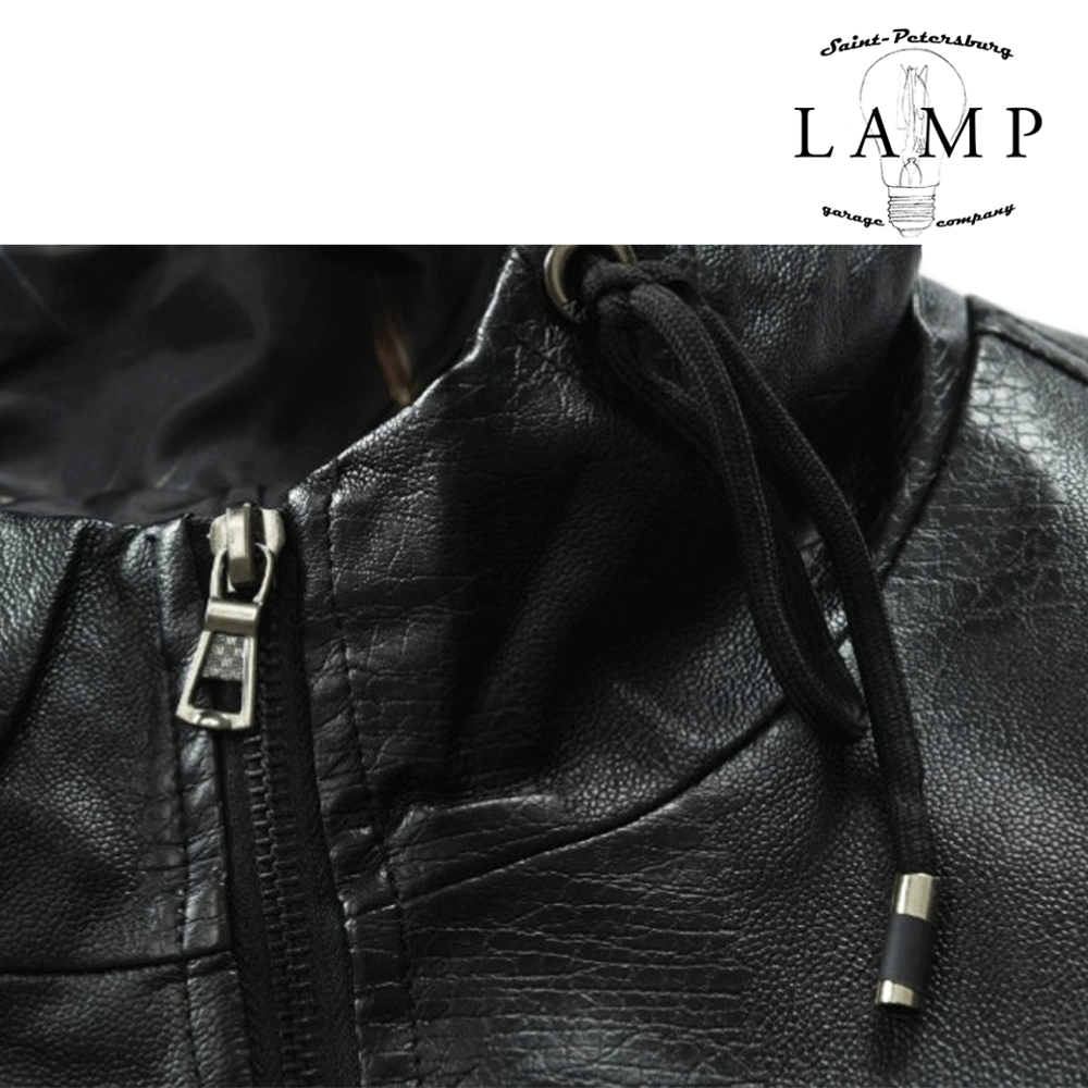 Leather coat 6775
