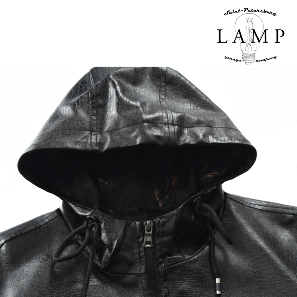 Leather coat 6775