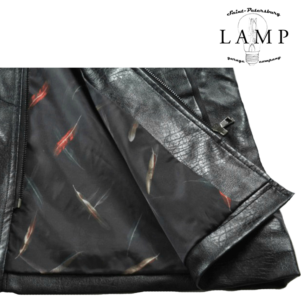 Leather coat 6775