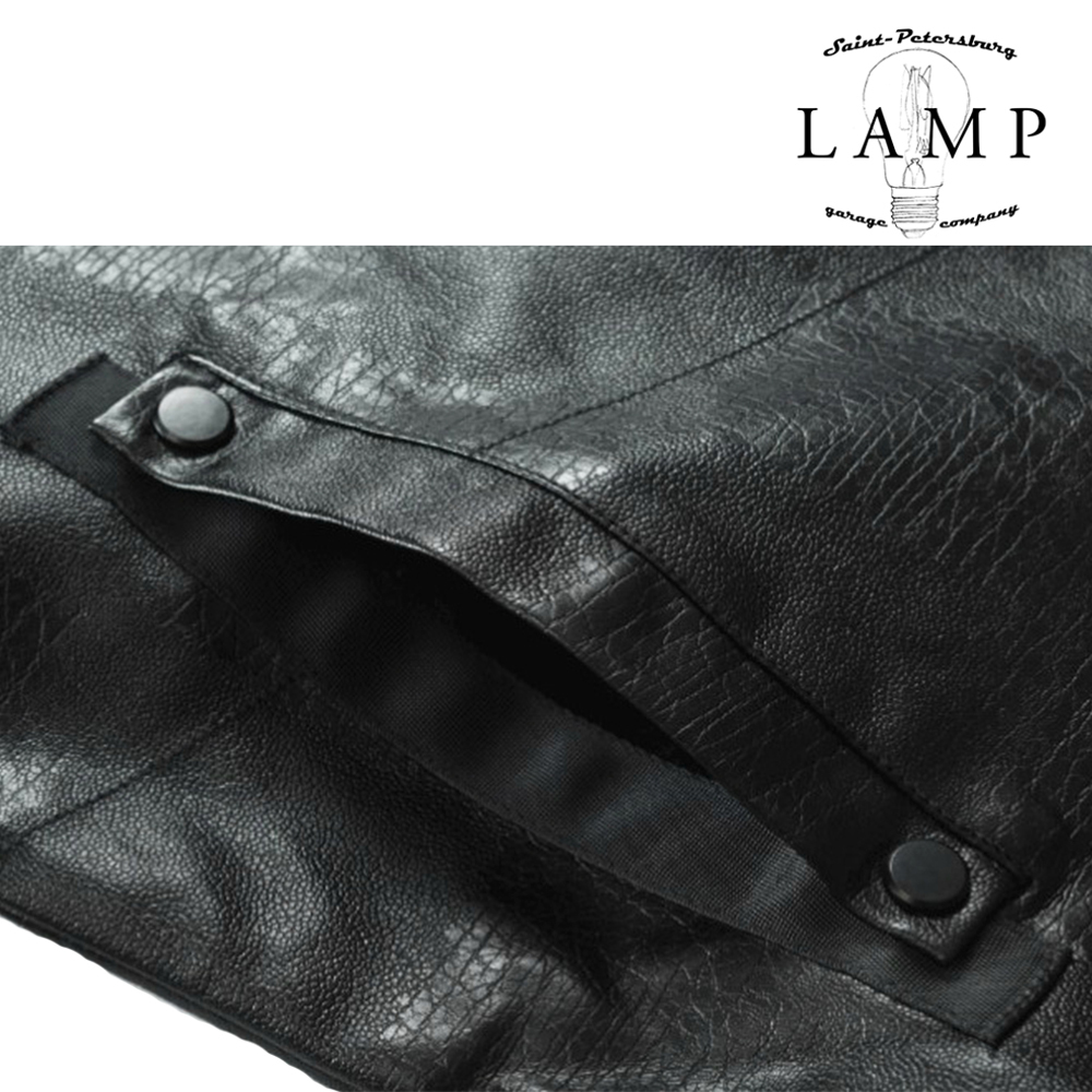 Leather coat 6775