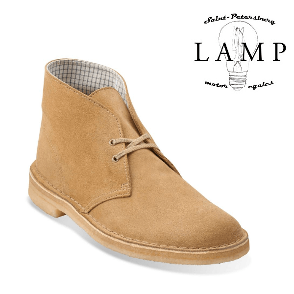 Oakwood desert store boots by clarks