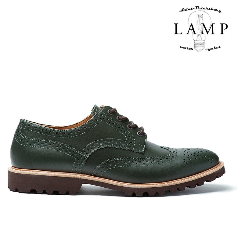 Brogue derby Green 5420