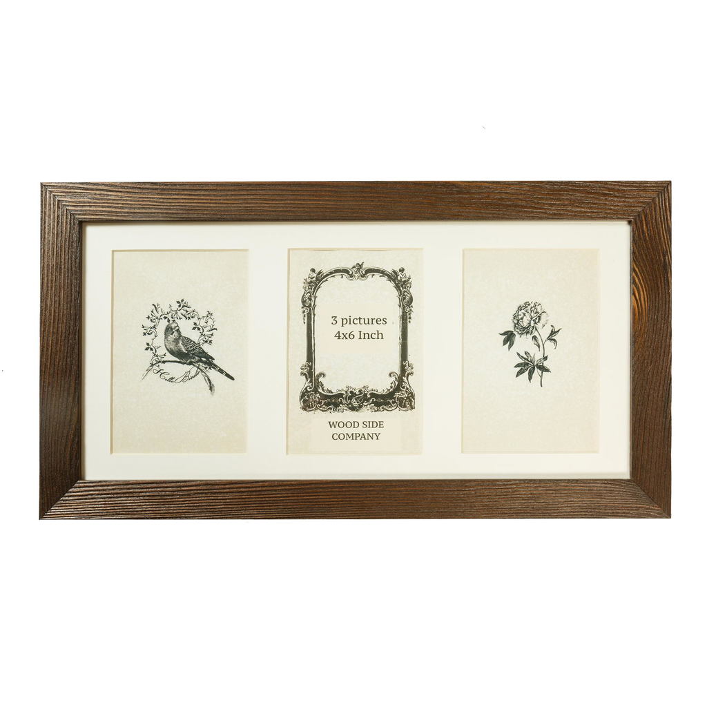 Ambiance Unfinished Wood 4x6 Gallery Frame, 3/4 Deep (Box of 10)