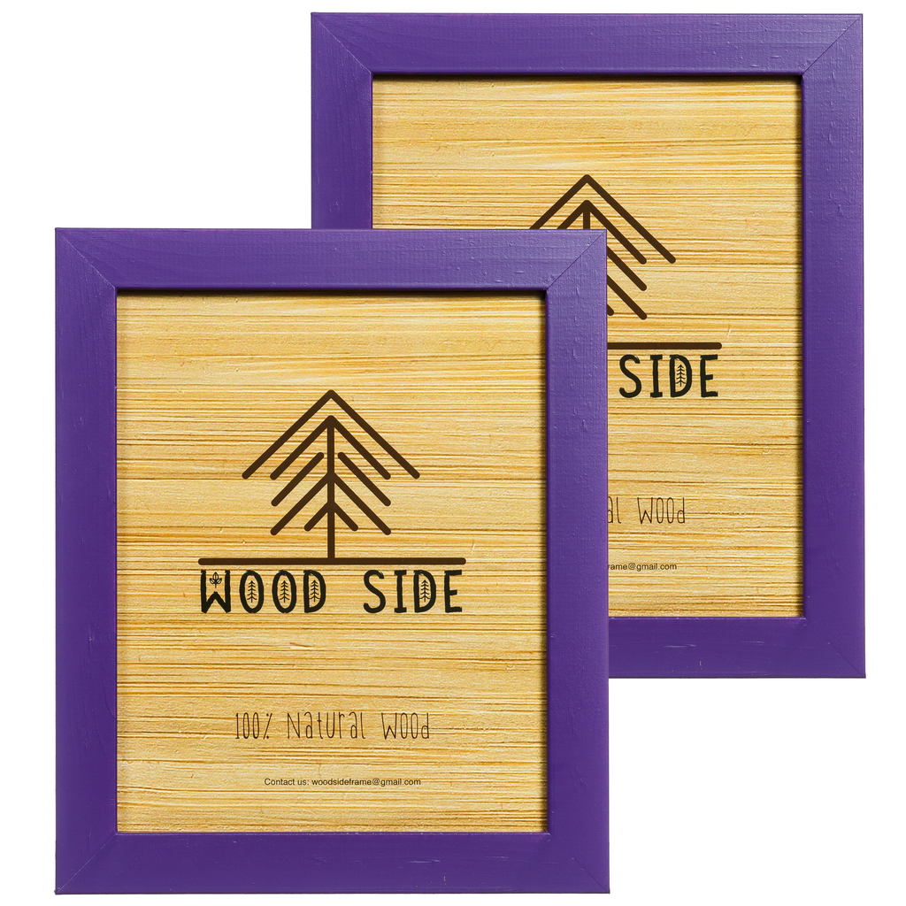 purple 8x10", set of 2