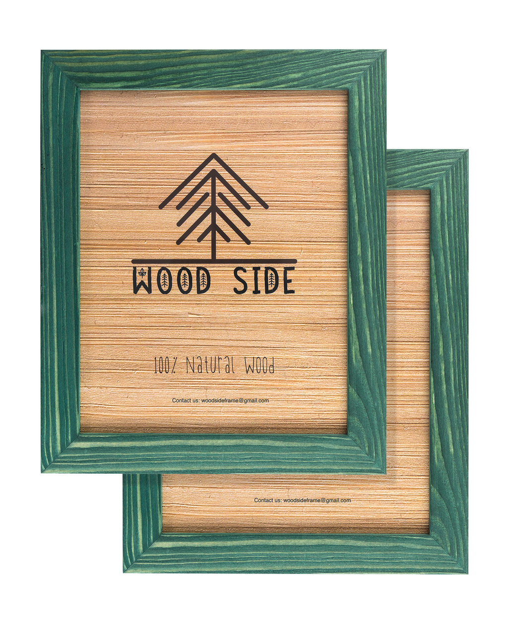 green 8x10, set of 2