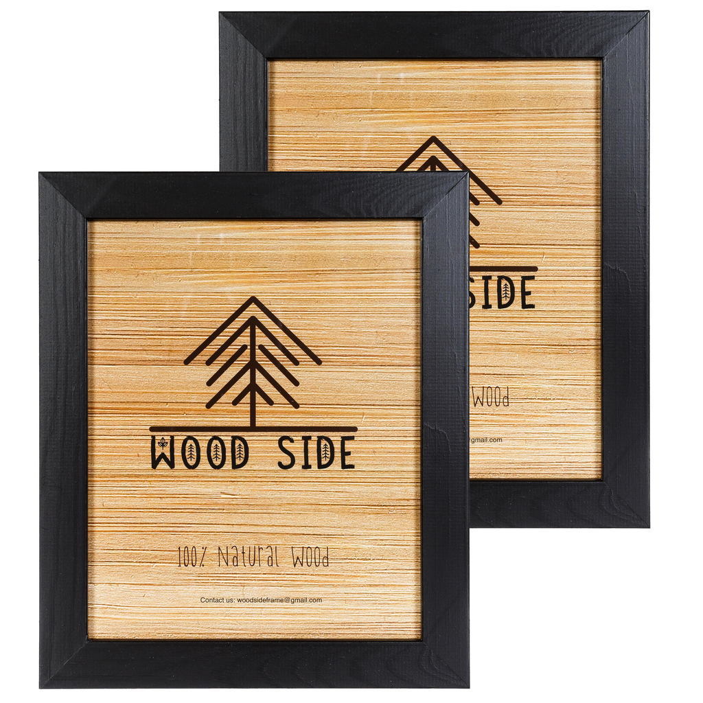 black 8x10", set of 2