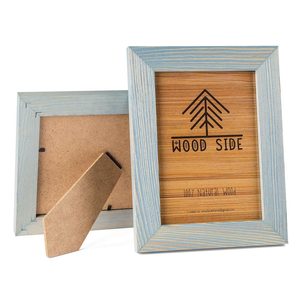 blue 5x7", set of 2