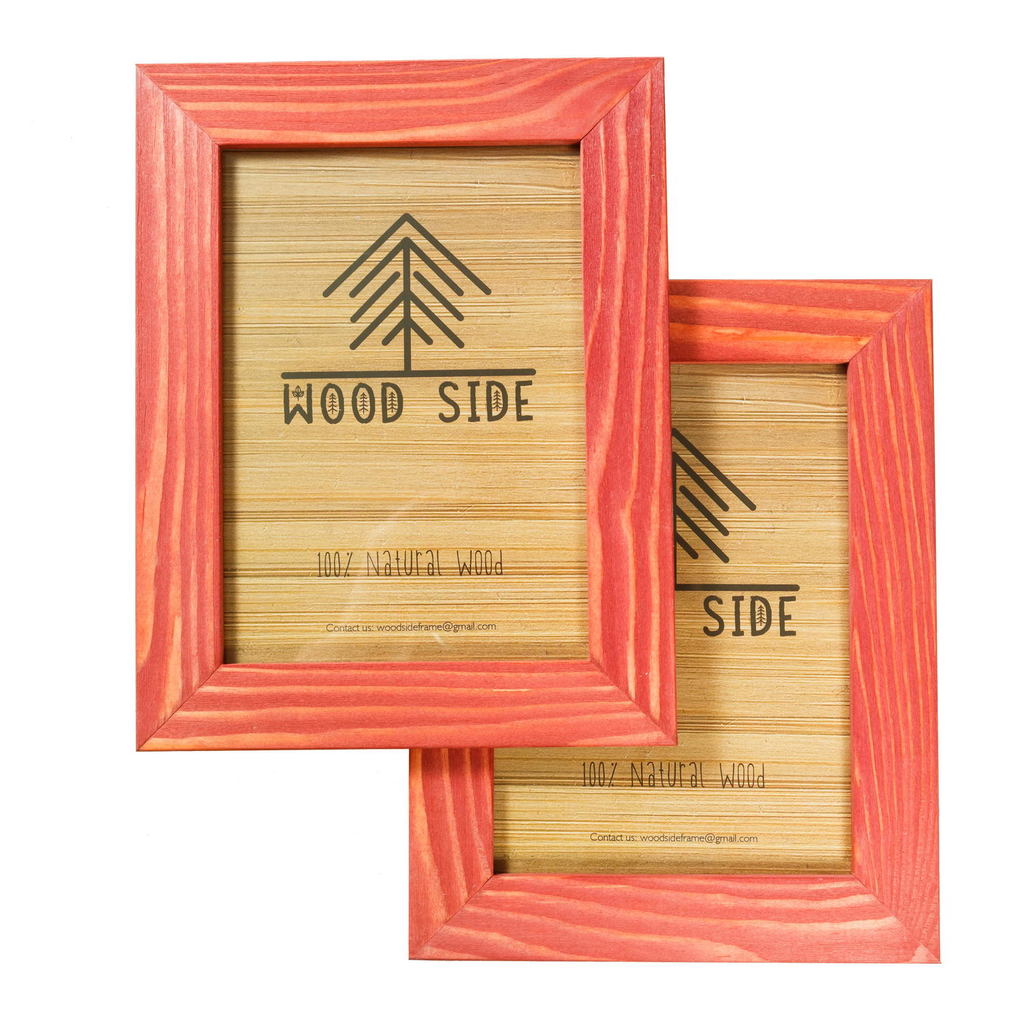 red 4x6", set of 2