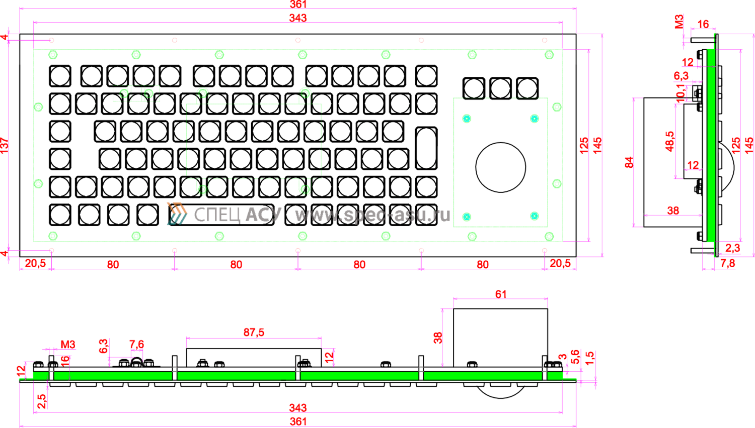 K-TEK-M399KP-FN-DT