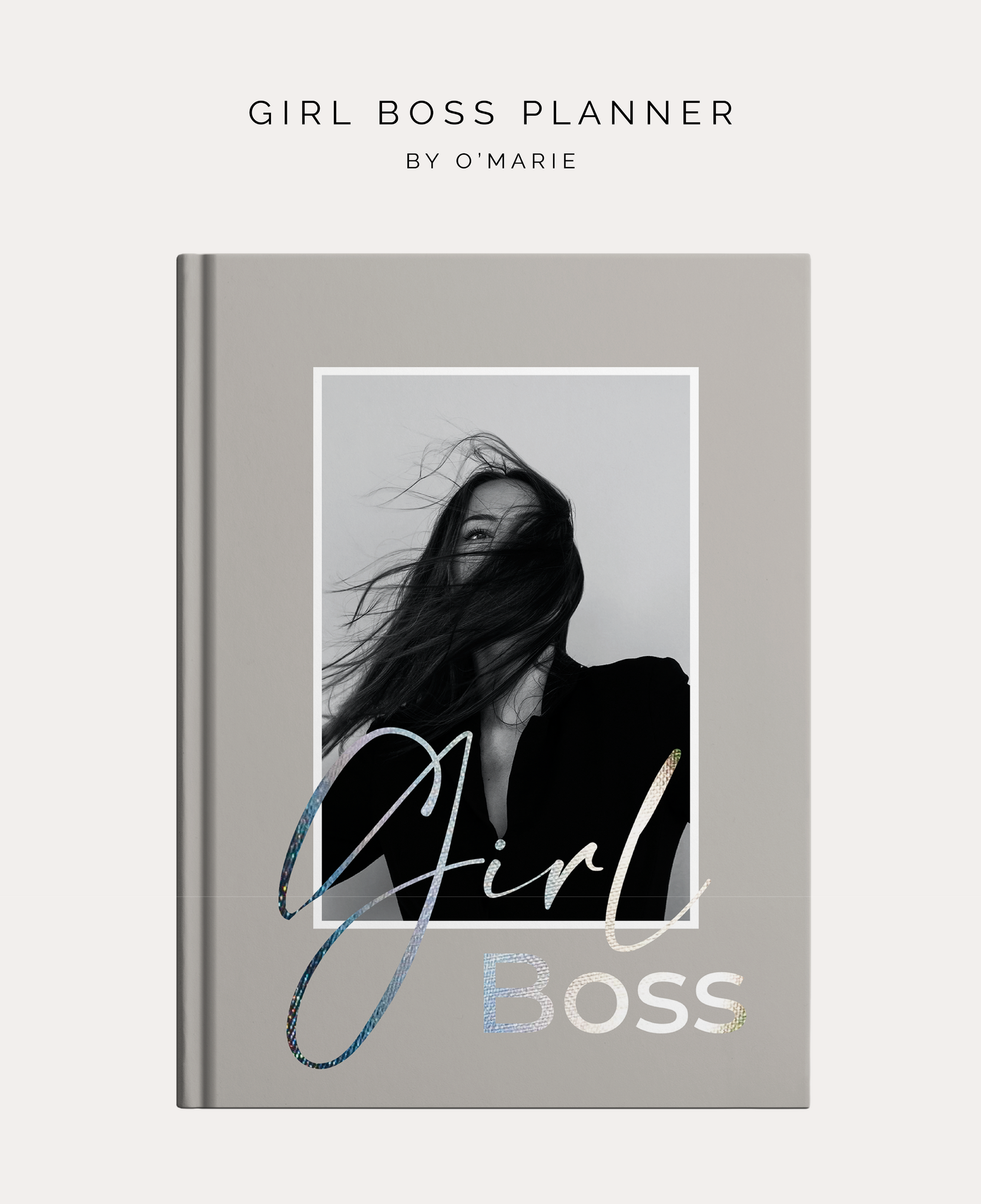 Ежедневник недатированный на год в твердом переплете Girl Boss