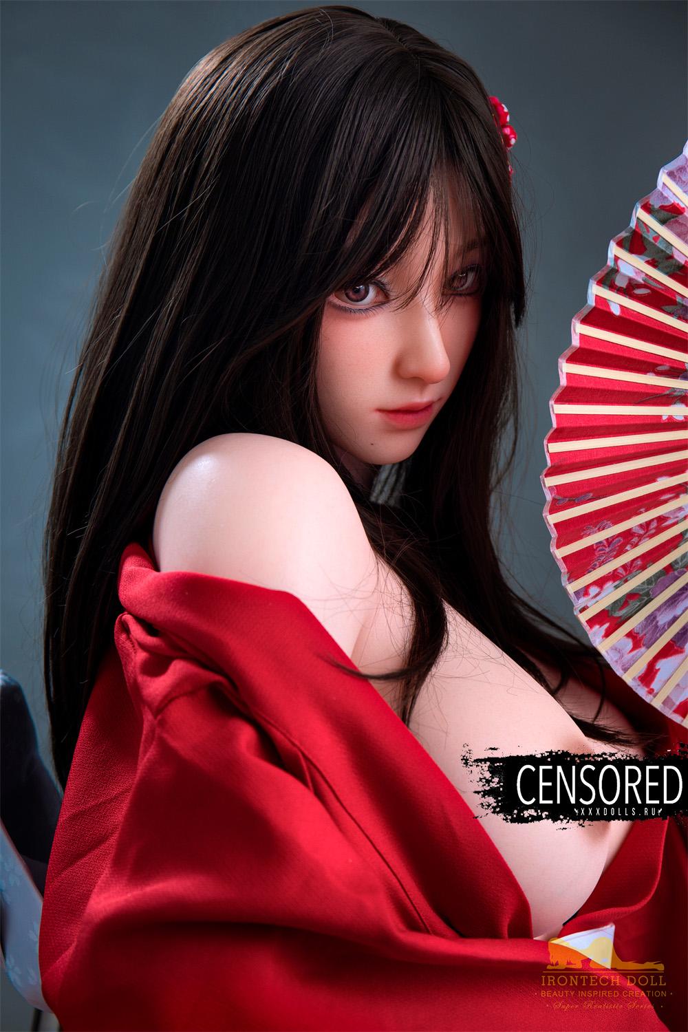 Реалистичная силиконовая / ТПЕ секс кукла  irontech doll 164 см - Miyuki