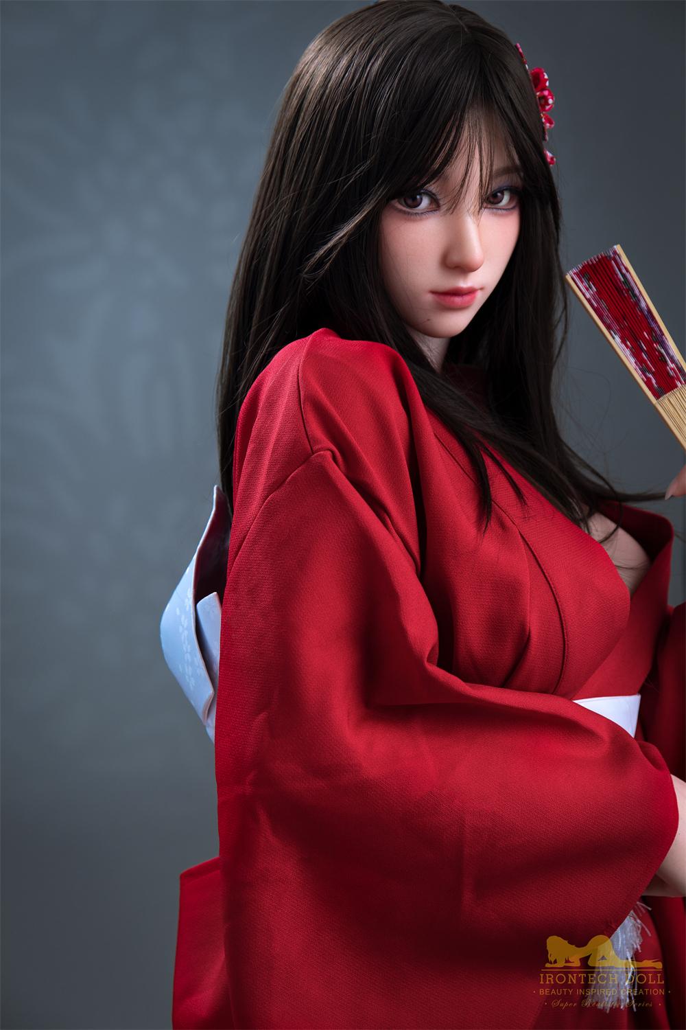 Реалистичная силиконовая / ТПЕ секс кукла  irontech doll 164 см - Miyuki