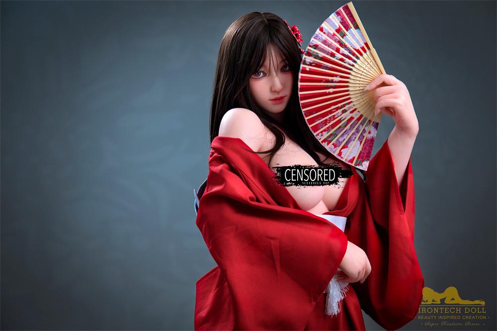 Реалистичная силиконовая / ТПЕ секс кукла  irontech doll 164 см - Miyuki