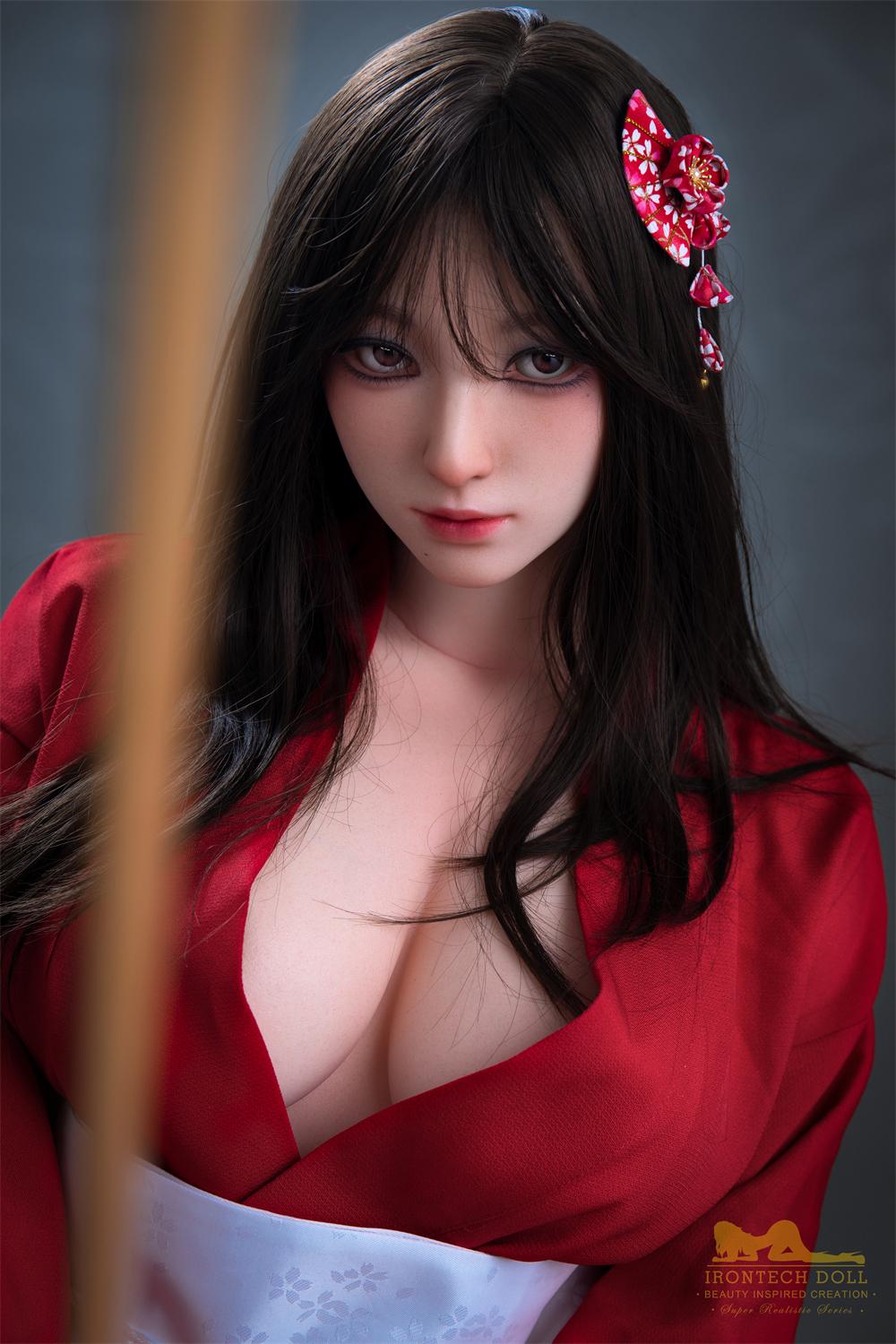 Реалистичная силиконовая / ТПЕ секс кукла  irontech doll 164 см - Miyuki