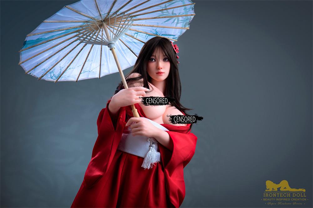 Реалистичная силиконовая / ТПЕ секс кукла  irontech doll 164 см - Miyuki