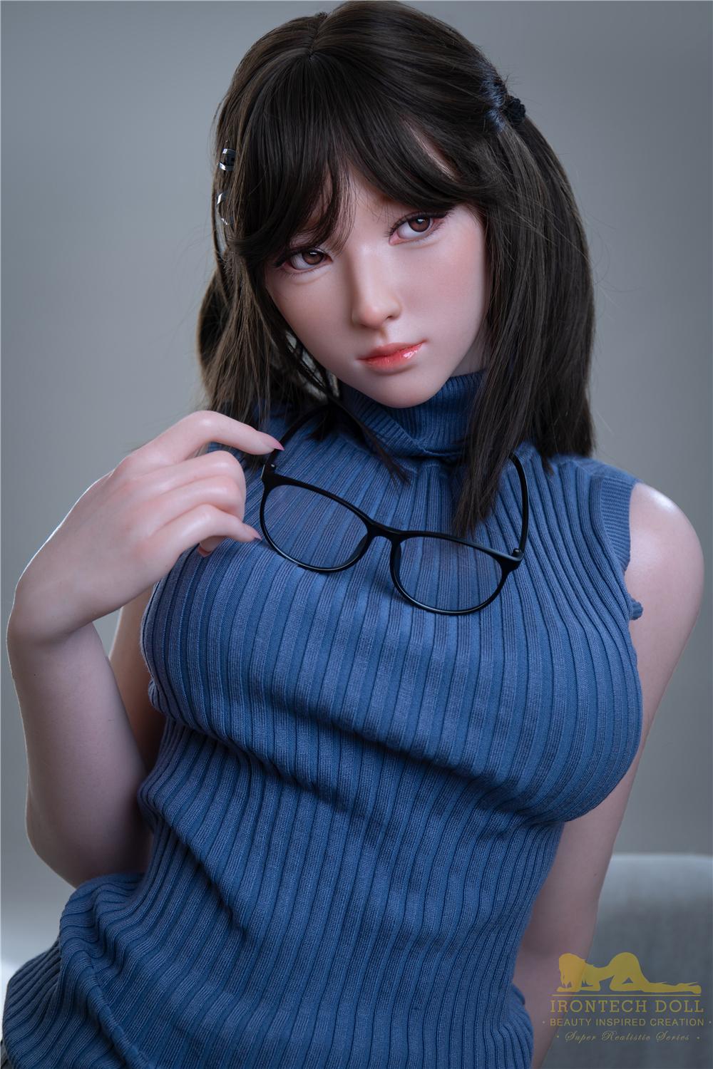 Реалистичная силиконовая/ТПЕ секс кукла irontech doll 166 см - Miyuki