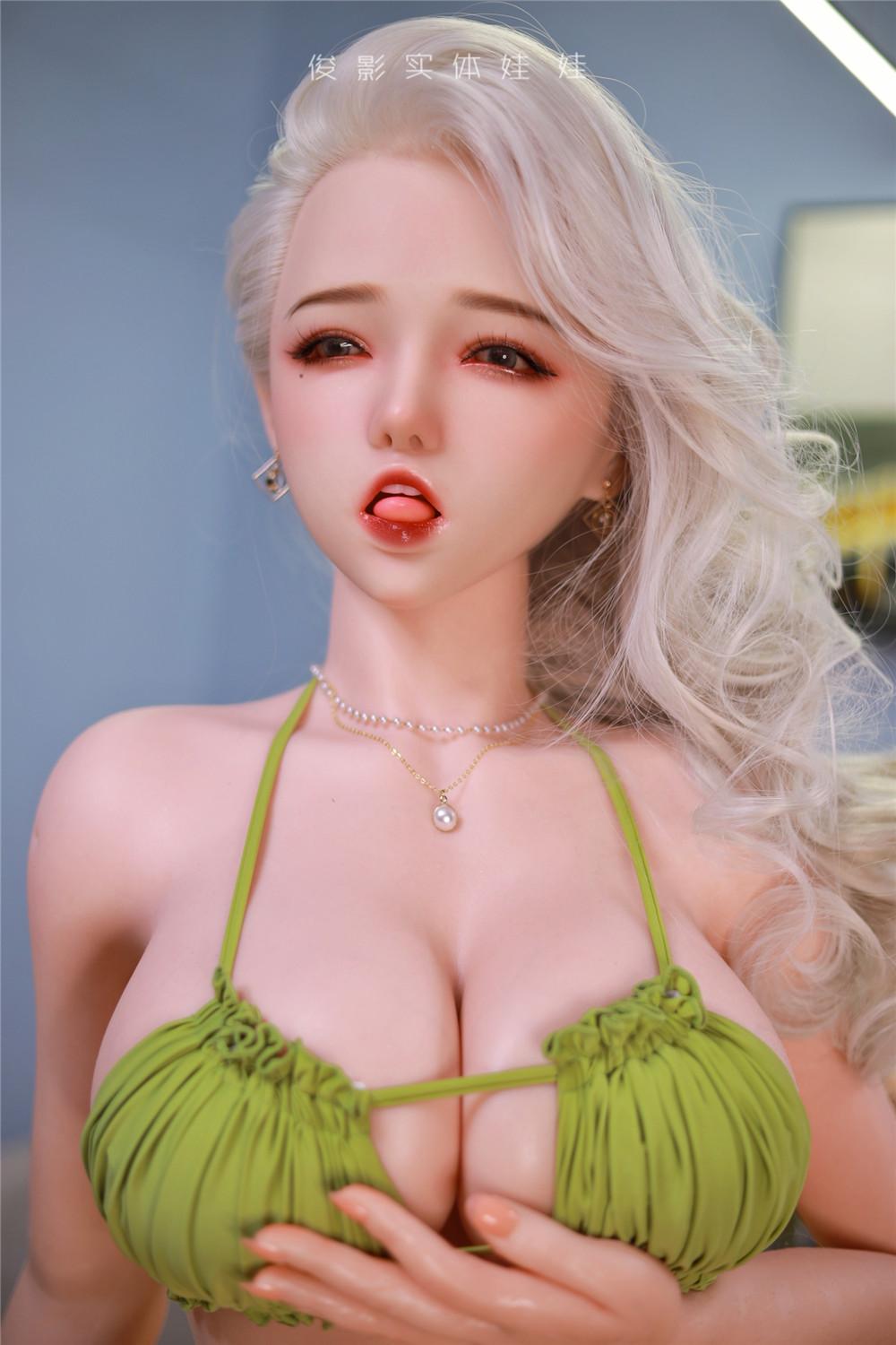 Реалистичная силиконовая / ТПЕ секс кукла JY doll 157 см - Vanilla