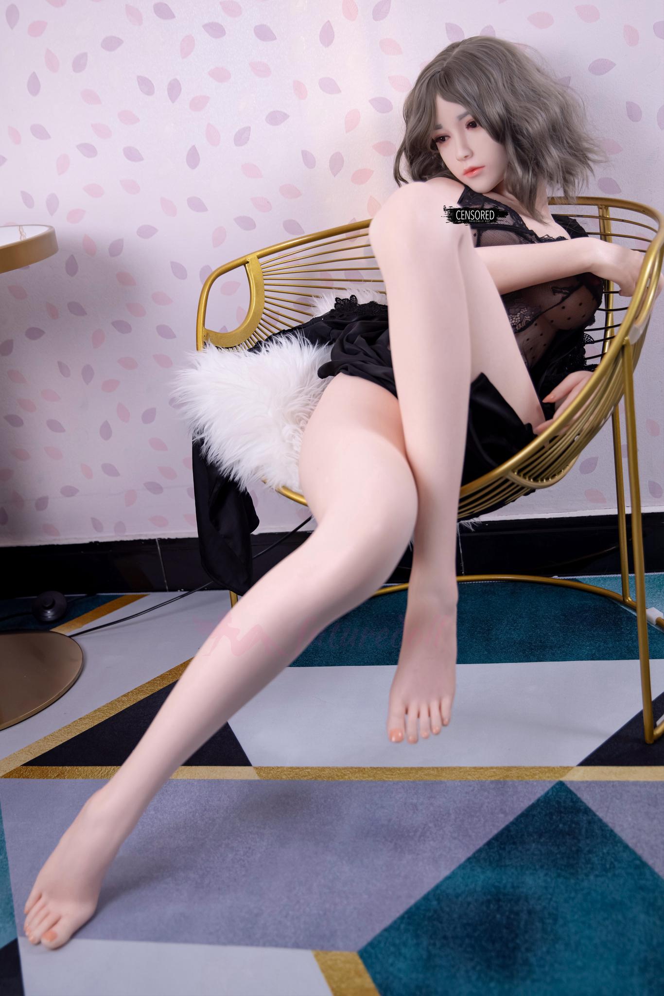 Реалистичная секс кукла Future Doll из ТПЕ с силиконовой головой 163 см - tess k