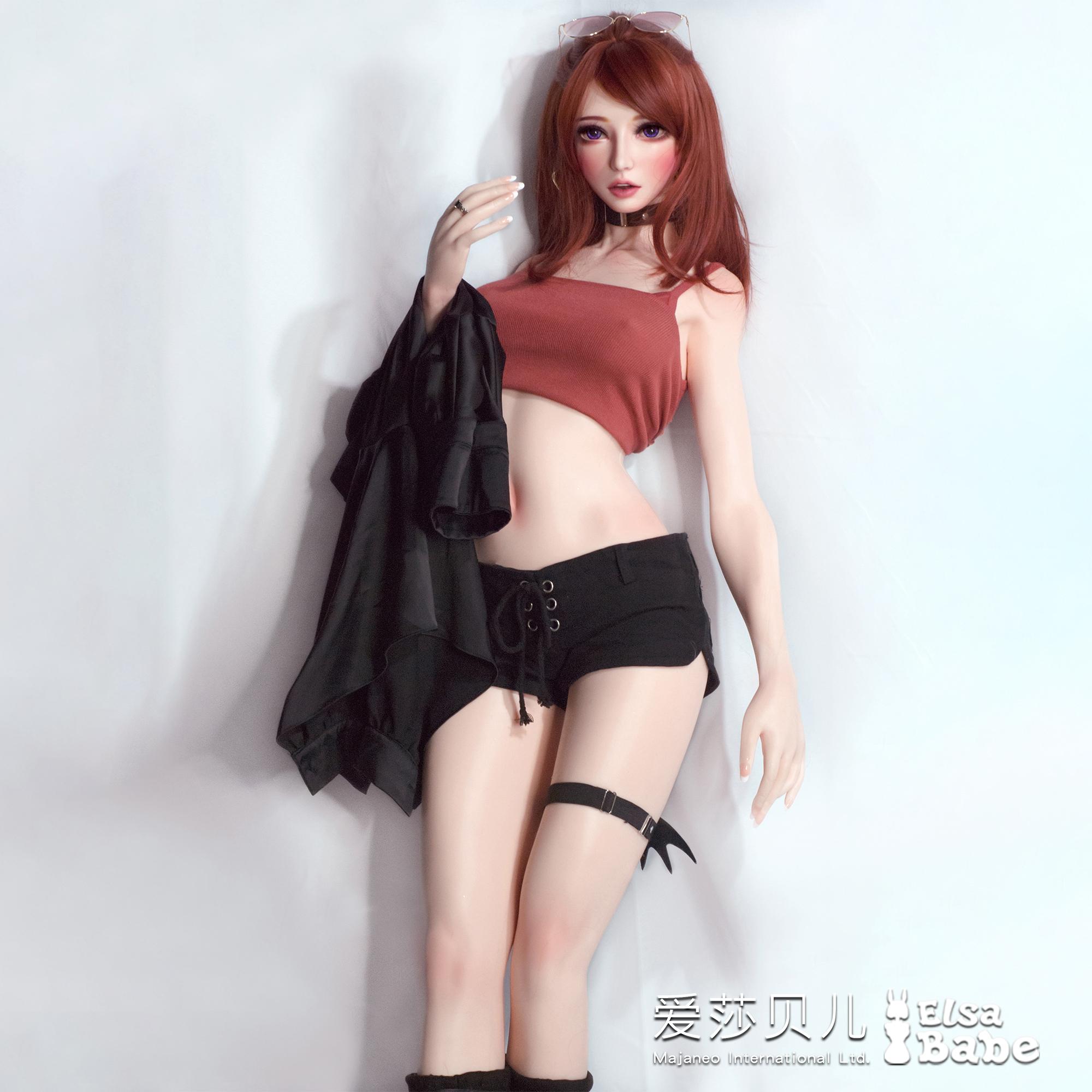 Реалистичная силиконовая / ТПЕ секс кукла  ElsaBabe 150 см - Chiba Madoka-