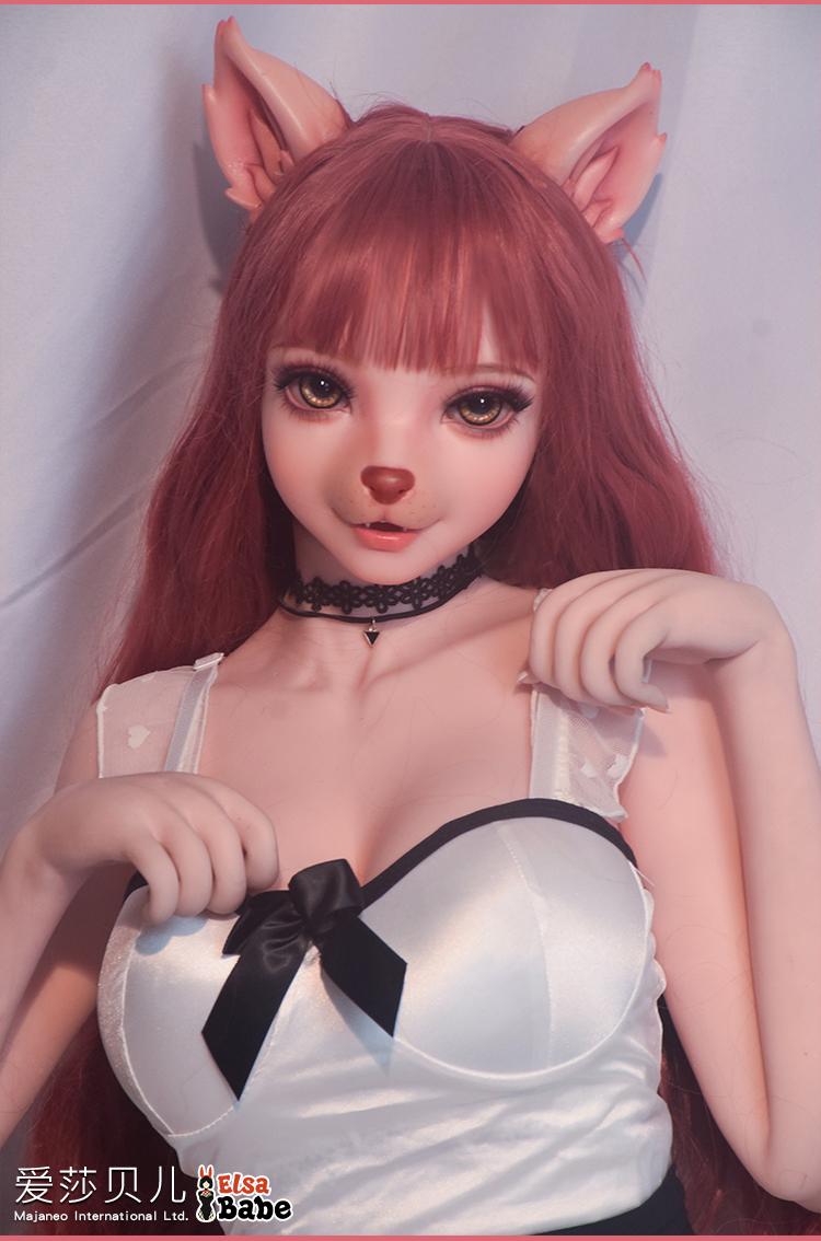 Реалистичная силиконовая / ТПЕ секс кукла  ElsaBabe 150 см - Inujima Haruko