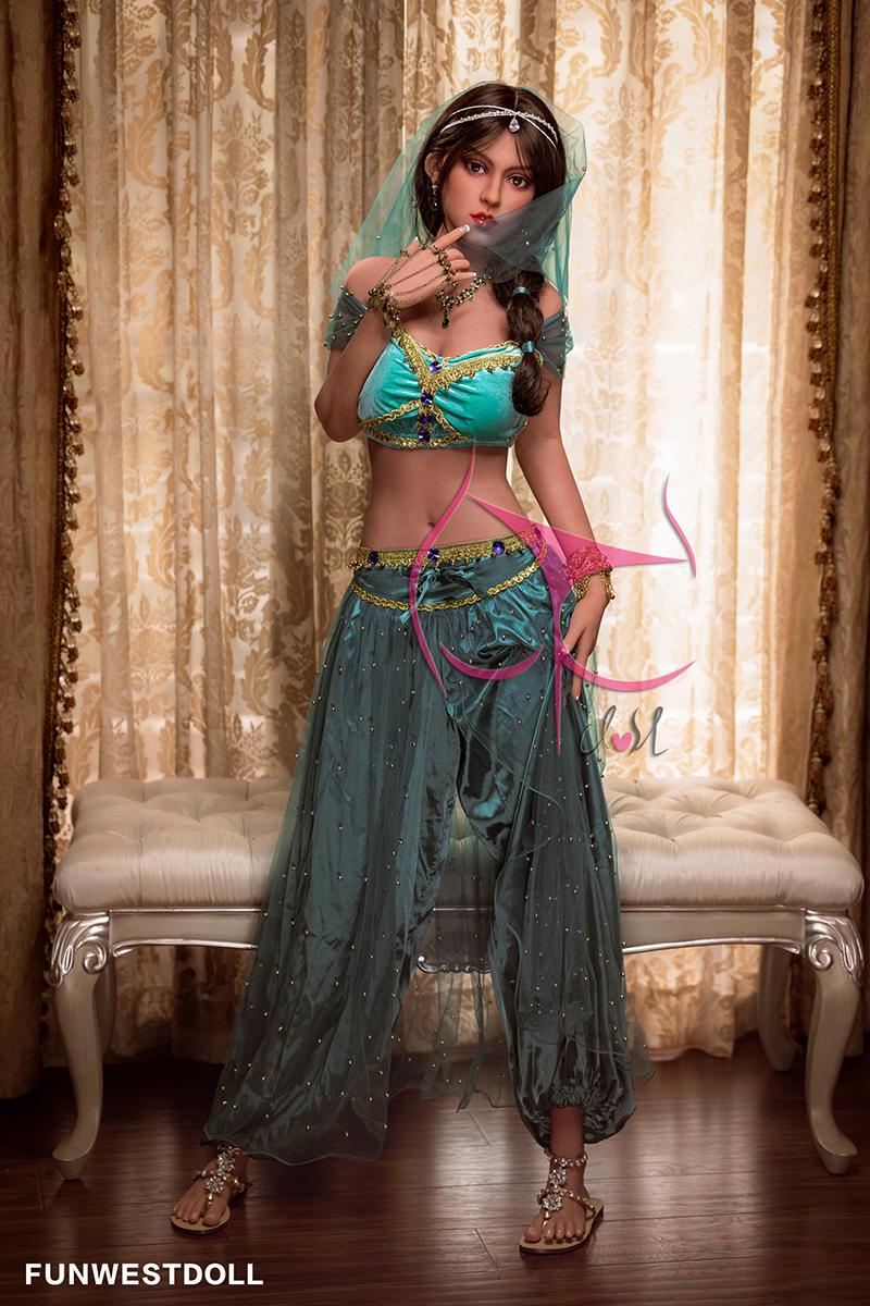Реалистичная секс кукла funwest Dolls из ТПЕ 162  см - Jasmine
