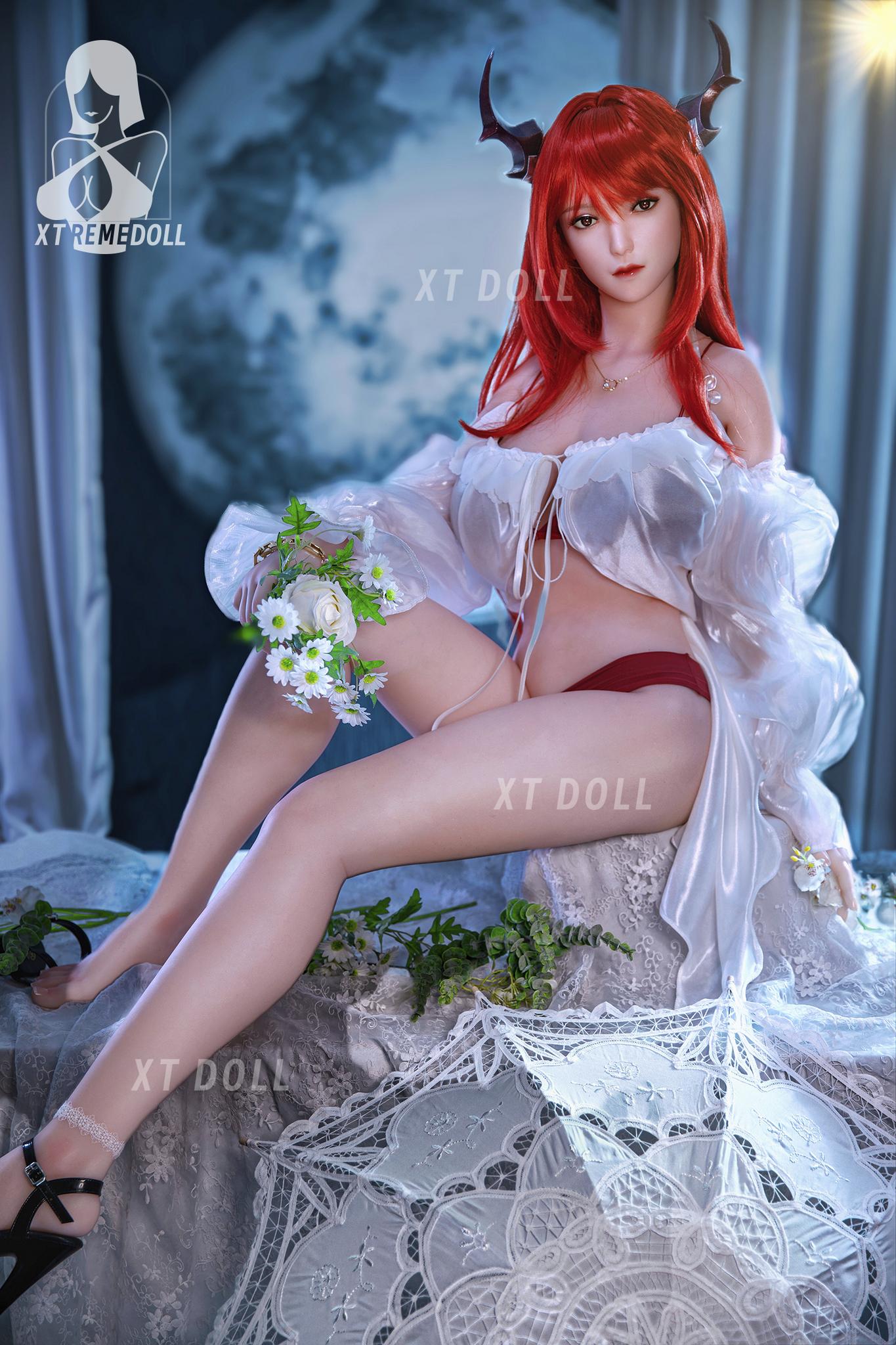 Реалистичная силиконовая / ТПЕ секс кукла  XT doll 160 см - Ruby