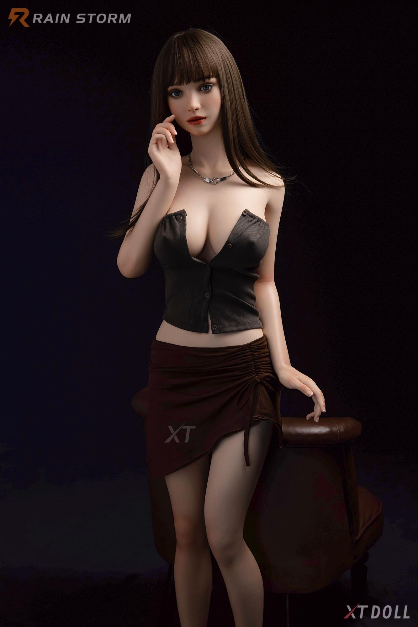 Реалистичная силиконовая / ТПЕ секс кукла  XT doll 163 см - Elena