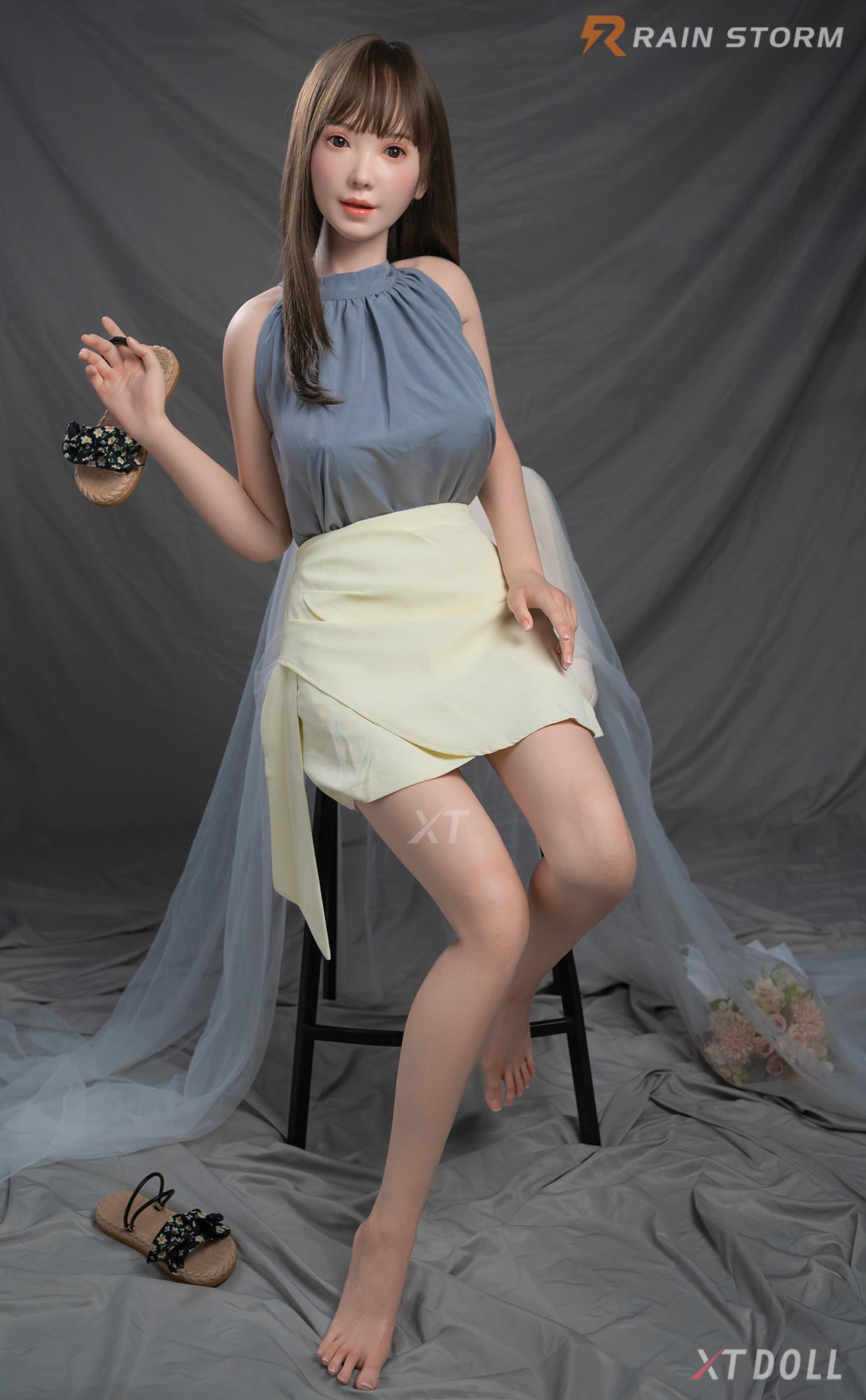 Реалистичная силиконовая / ТПЕ секс кукла  XT doll 163 см - Miss