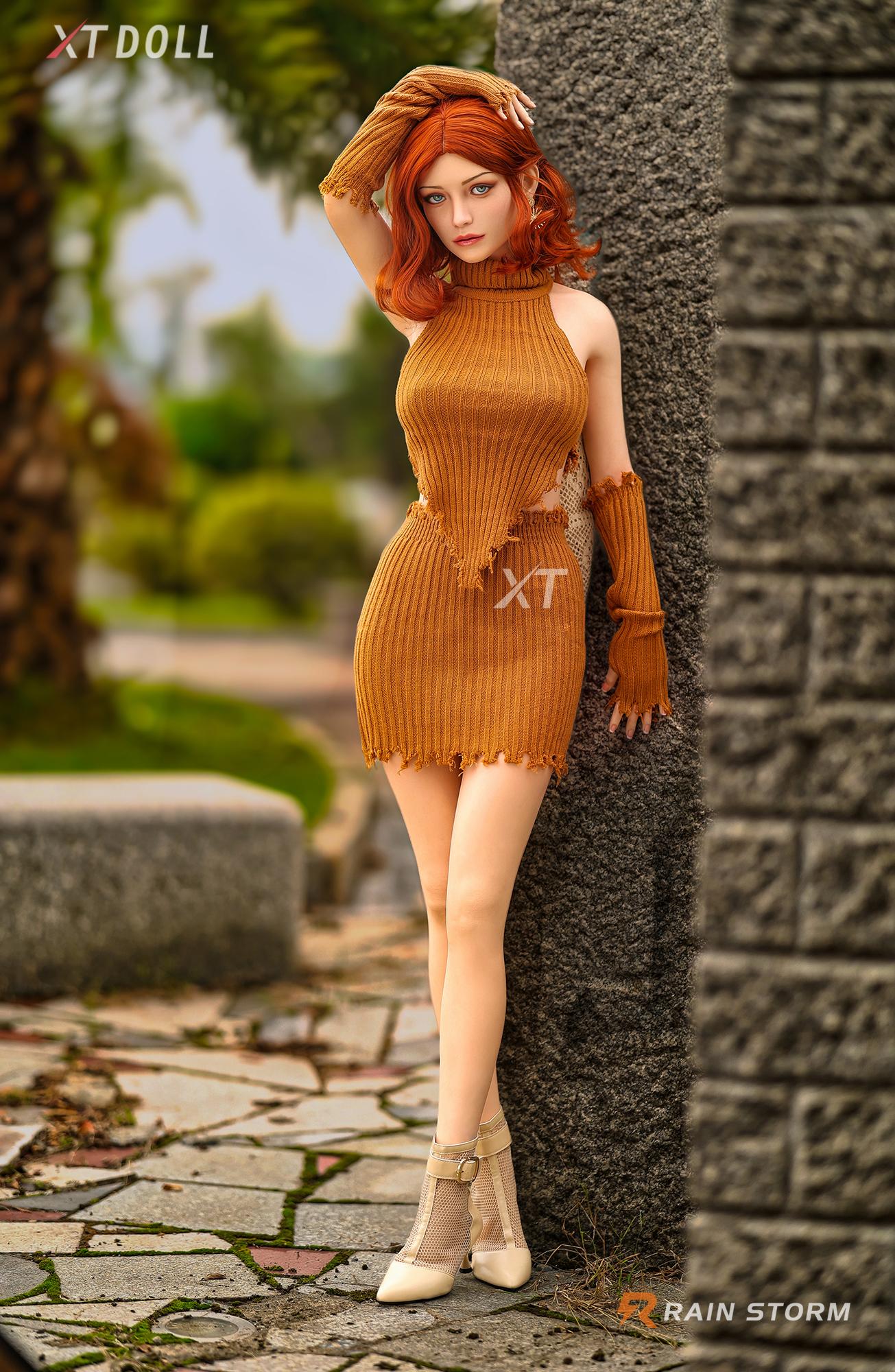 Реалистичная силиконовая / ТПЕ секс кукла  XT doll 163 см - Nancy