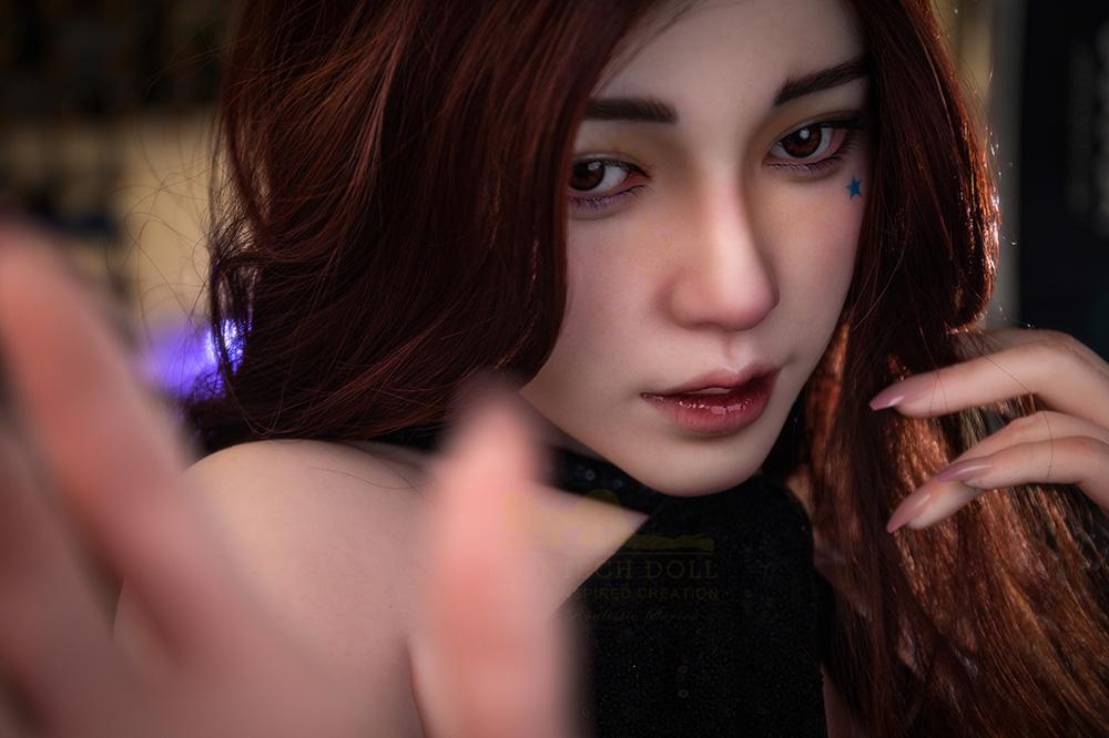 Реалистичная силиконовая / ТПЕ секс кукла  irontech doll 163 см - Lexi
