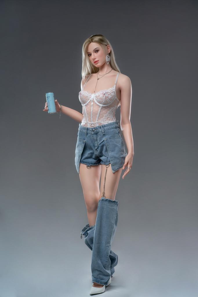 Реалистичная силиконовая кукла для секса Zelex 175 см - Зейна