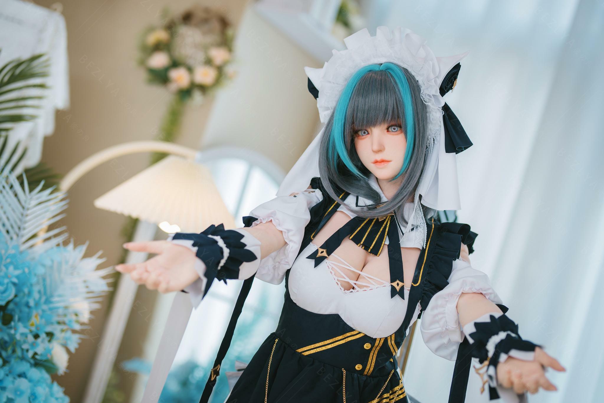 Реалистичная силиконовая секс кукла BEZLYA [2.2CF] / ROS 155 см - CAMPANULA HMSCHESHIRECOSPLAY