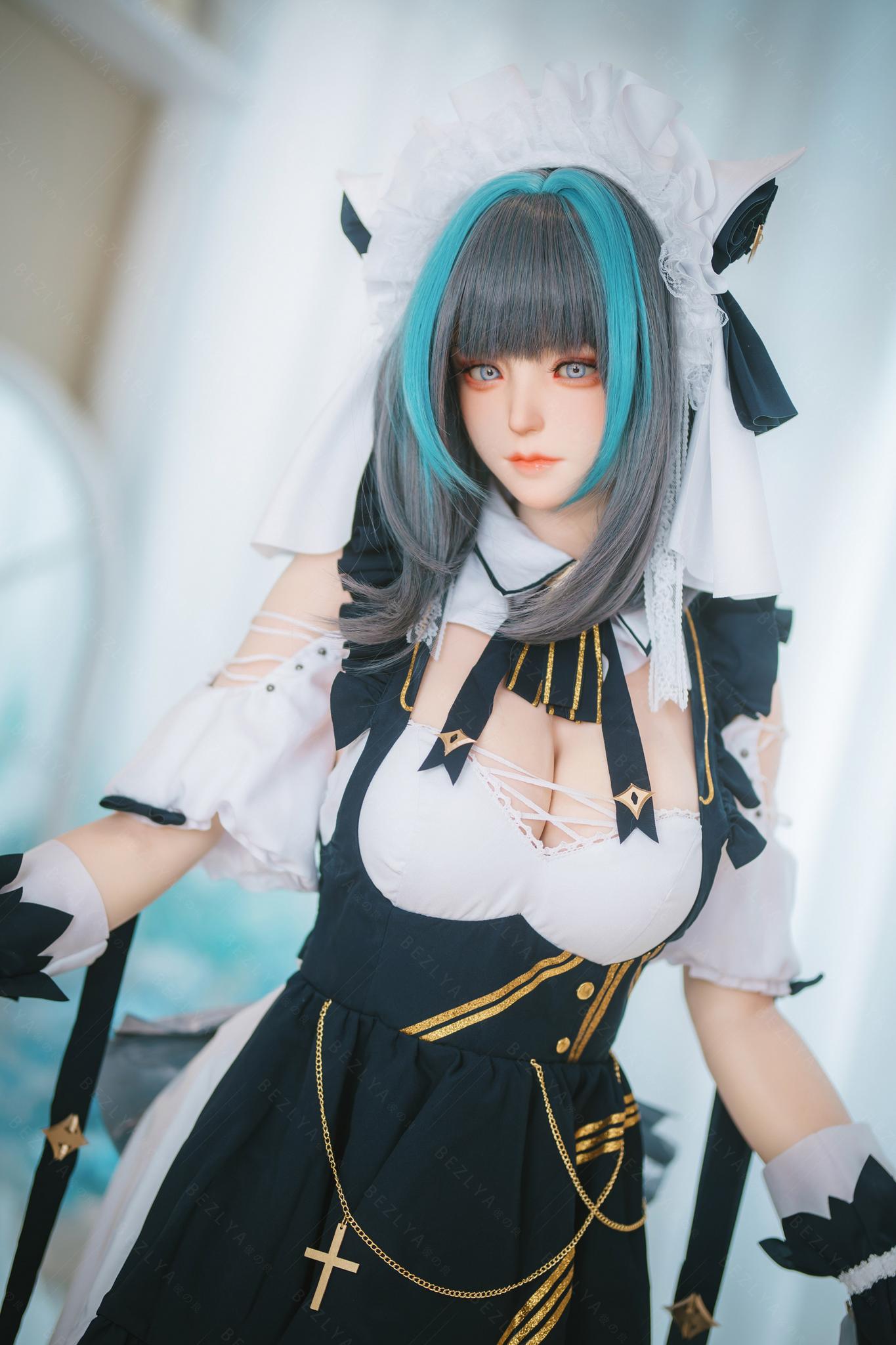 Реалистичная силиконовая секс кукла BEZLYA [2.2CF] / ROS 155 см - CAMPANULA HMSCHESHIRECOSPLAY